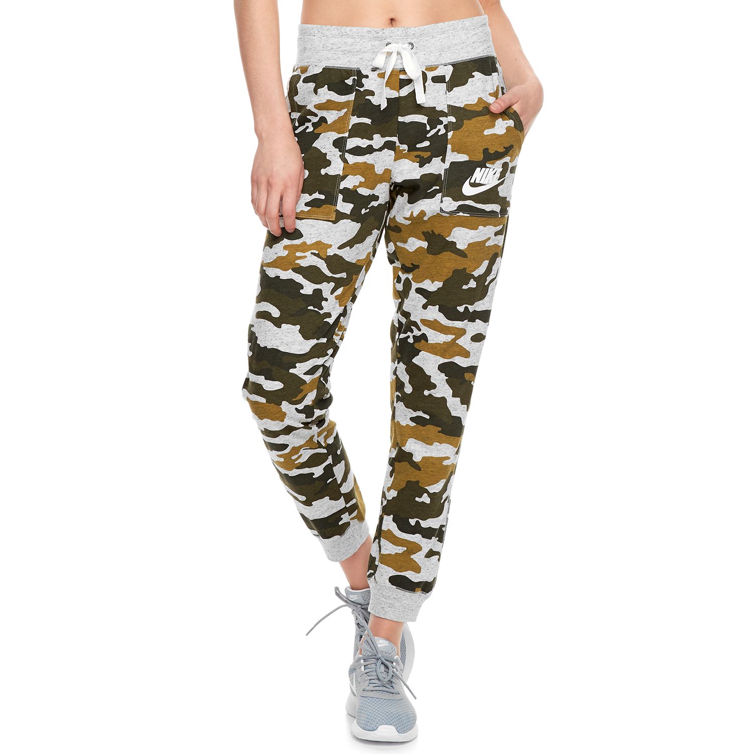 womens nike camo joggers