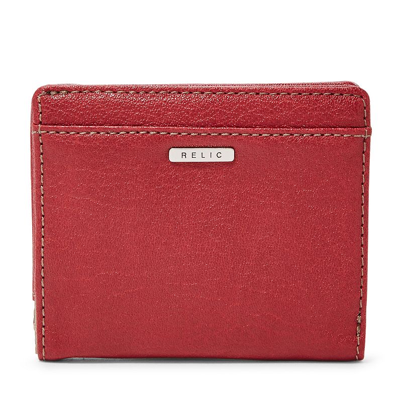 UPC 703357240951 product image for Relic by Fossil RFID-Blocking Bifold Wallet, Brt Red | upcitemdb.com