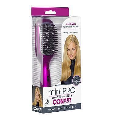 Conair Mini PRO Smoothing Hot Brush - Pink