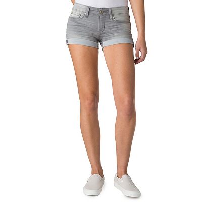 Juniors DENIZEN from Levi s Cuffed Shortie Jean Shorts