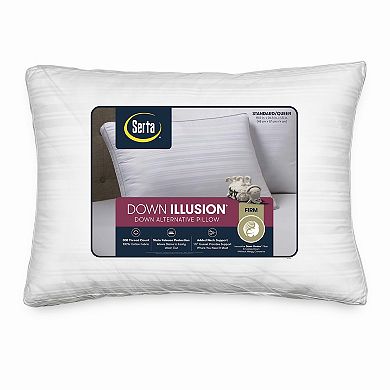 Serta® Down Illusion Firm Bed Pillow