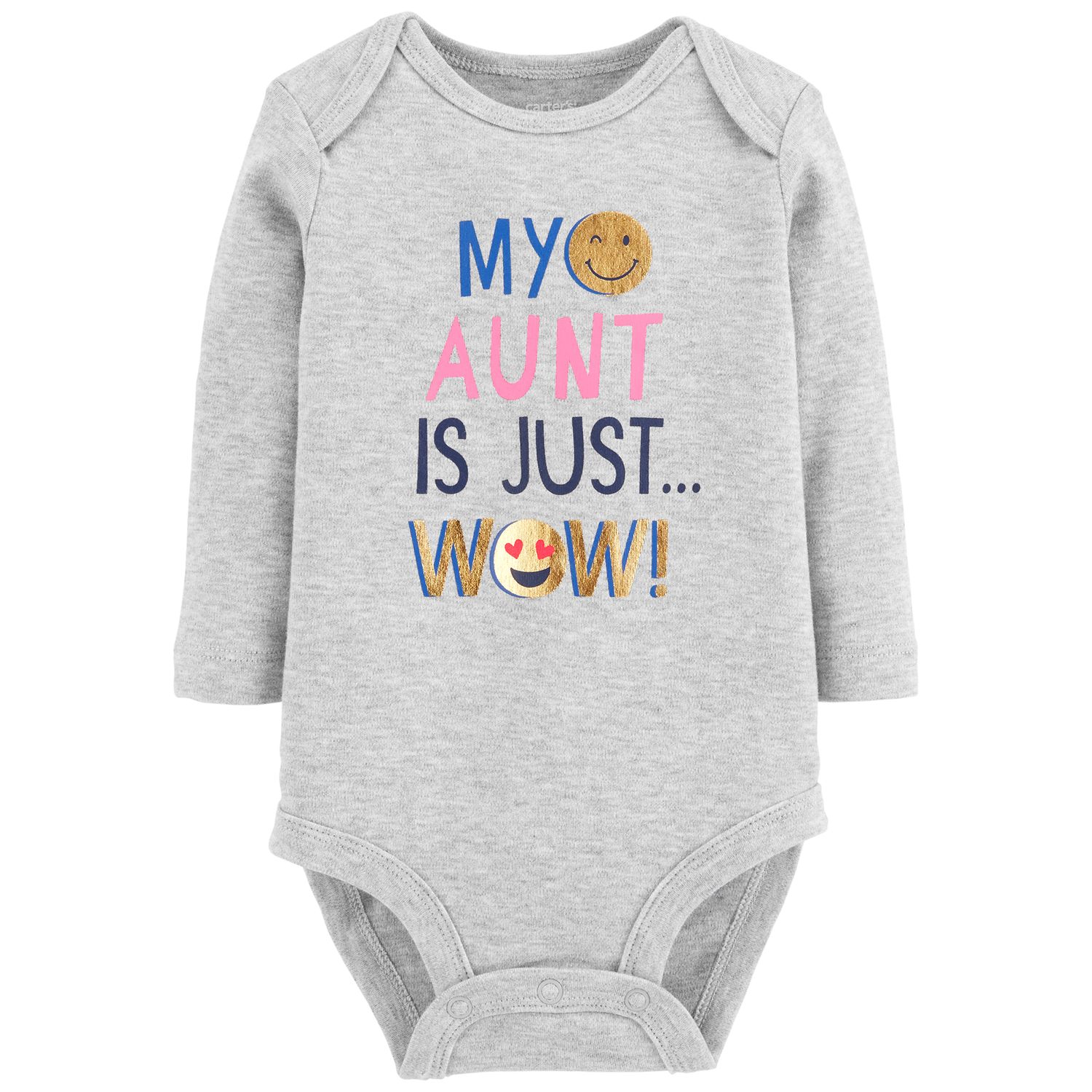 auntie onesie for baby girl