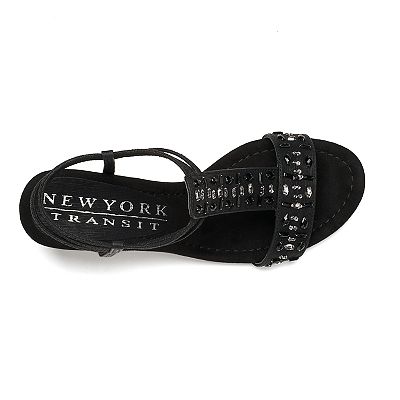 New york transit looking great wedge sandal deals