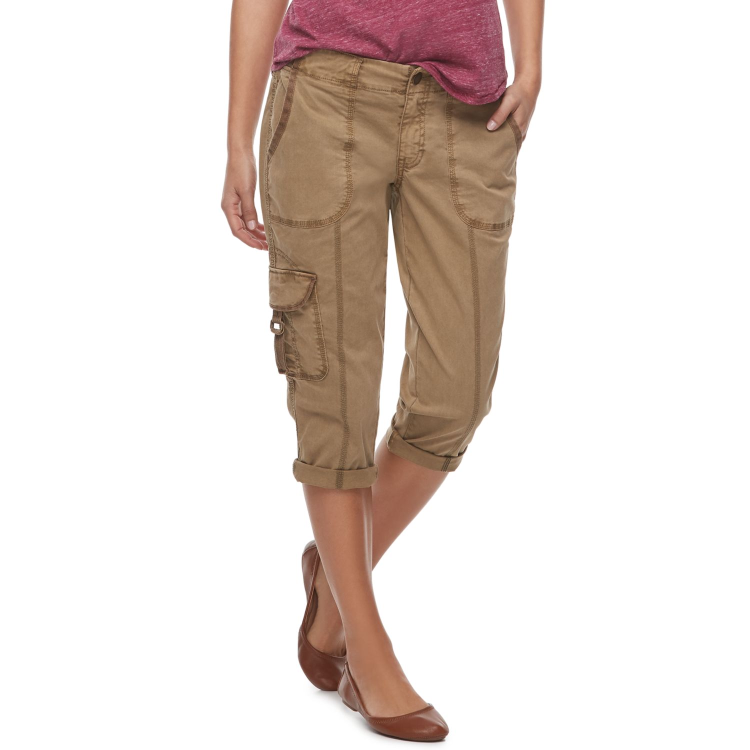 sonoma womens goods for life cargo utility pants