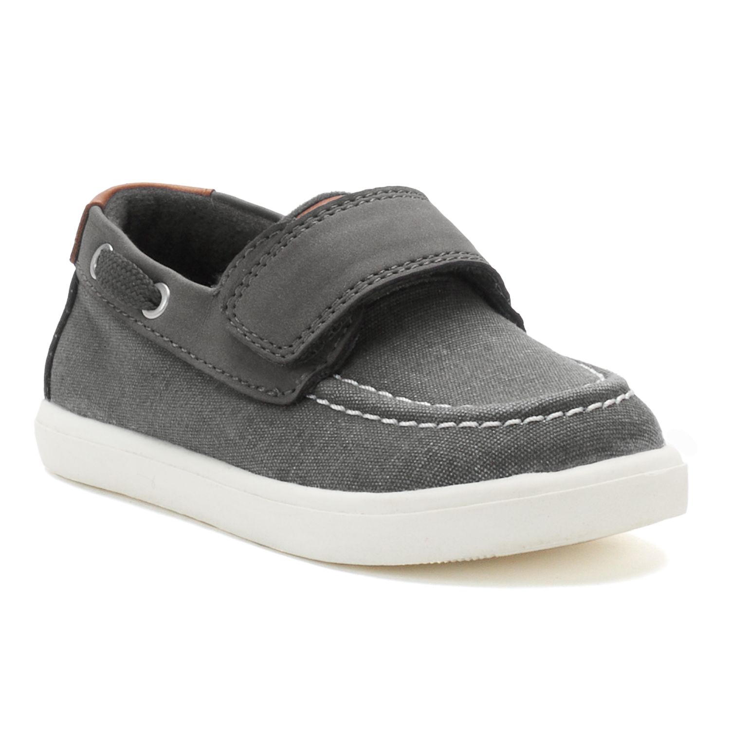 boys slip on boat shoes
