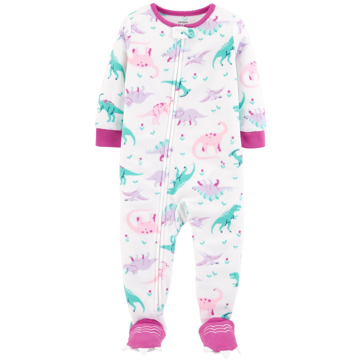 carters baby girl dinosaur