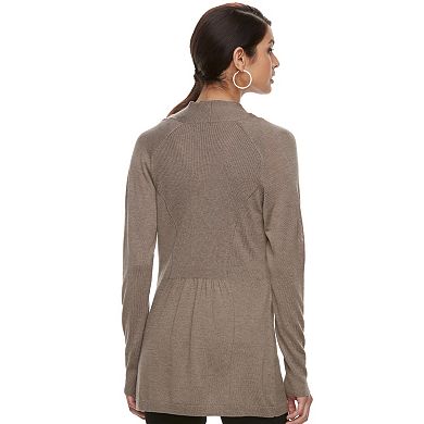Women's Apt. 9® Essential Ribbed Sweater Cardigan