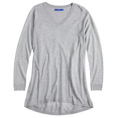 Women's 9® High-Low V-Neck Tunic Sweater