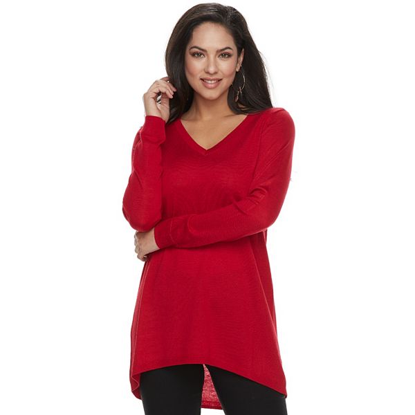 Kohls womens tunic on sale sweaters