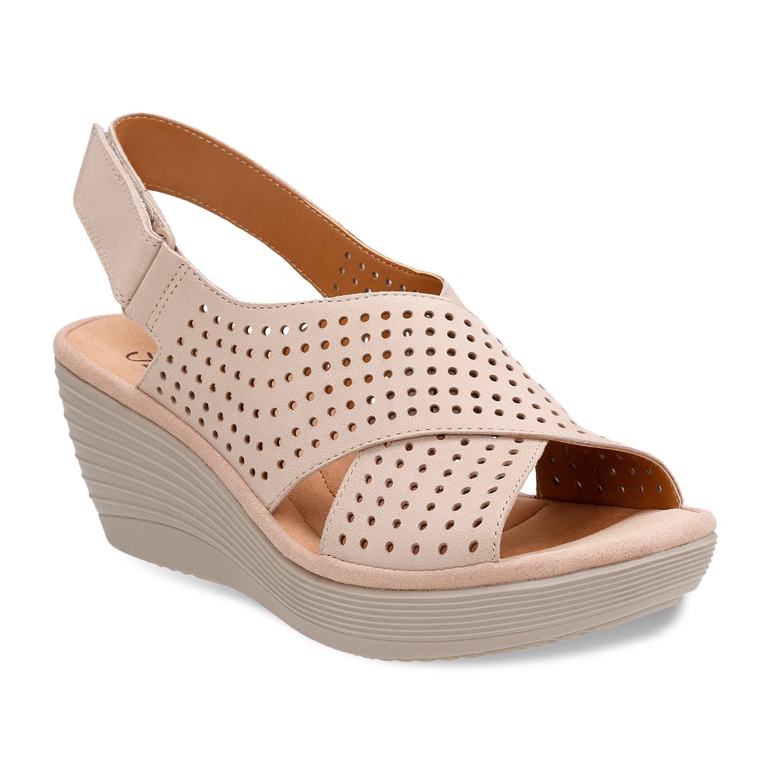 clarks women's reedly variel wedge sandal