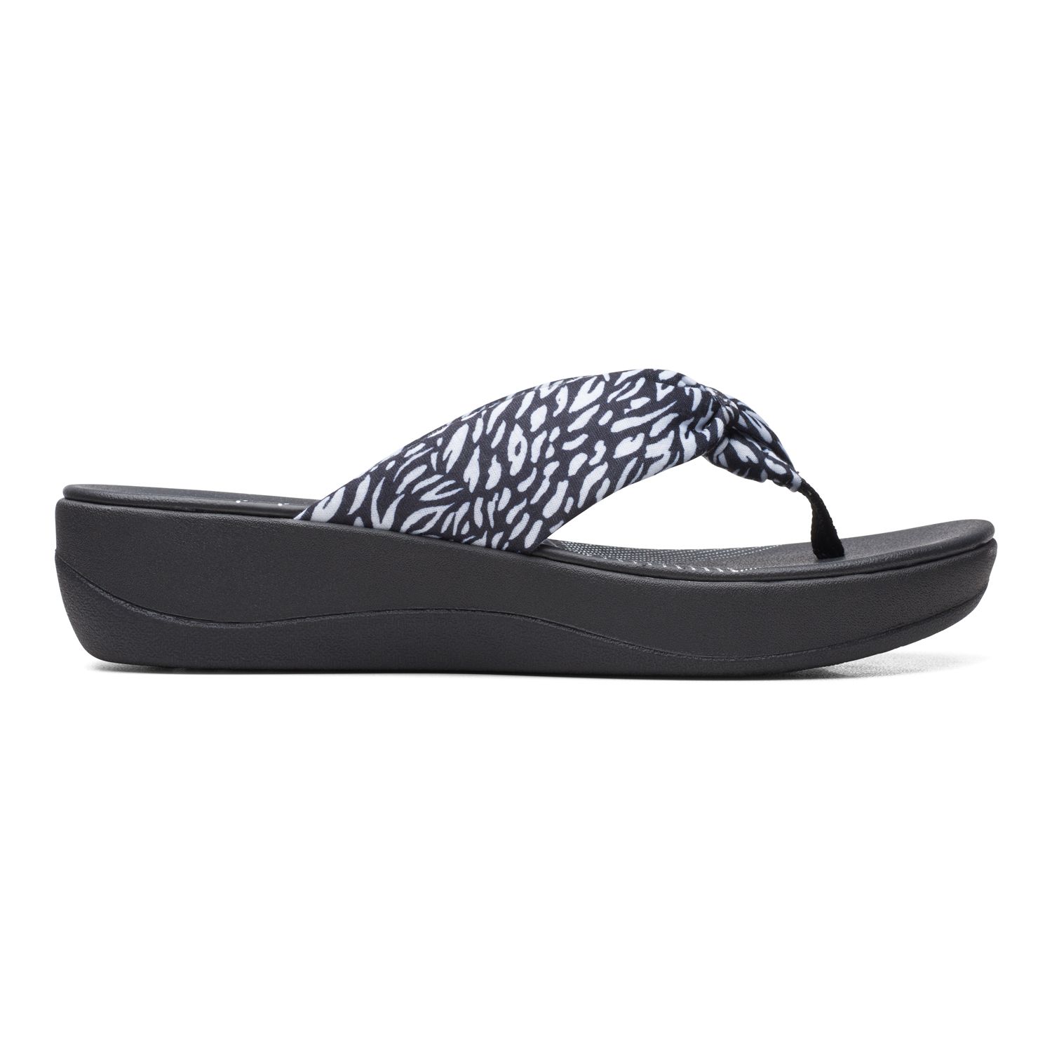 Kohls black hot sale flip flops