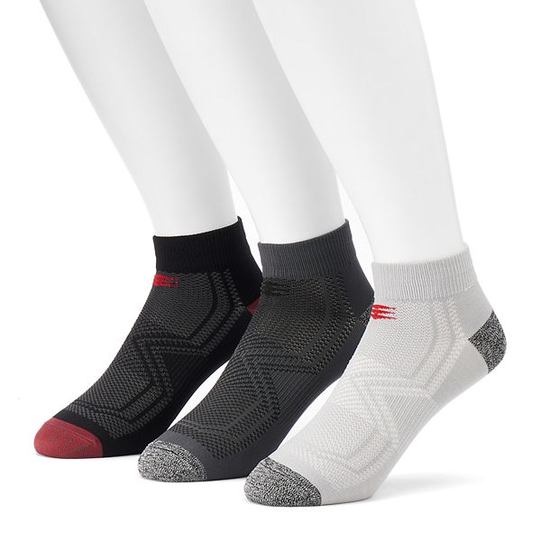 Men's PowerSox by GOLDTOE® 3pack Tech Series Tactel LowCut Socks