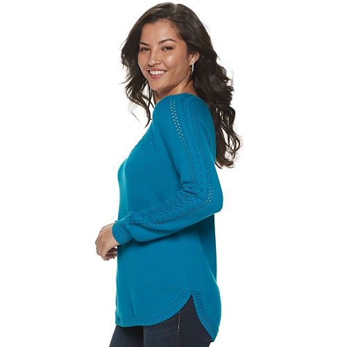 Women's SONOMA Goods for Life™ Cable Knit Sweater