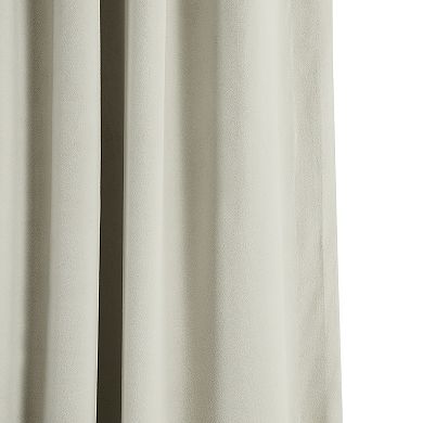 EFF Blackout 1-Panel Signature Velvet Window Curtain