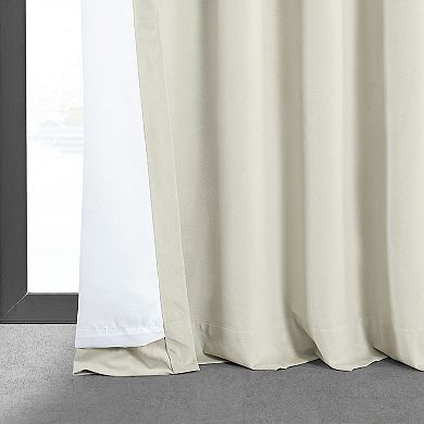 EFF Blackout 1-Panel Signature Velvet Window Curtain