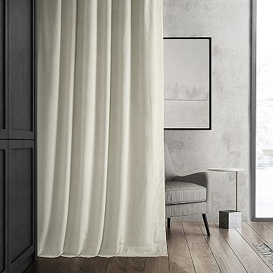 EFF Blackout 1-Panel Signature Velvet Window Curtain