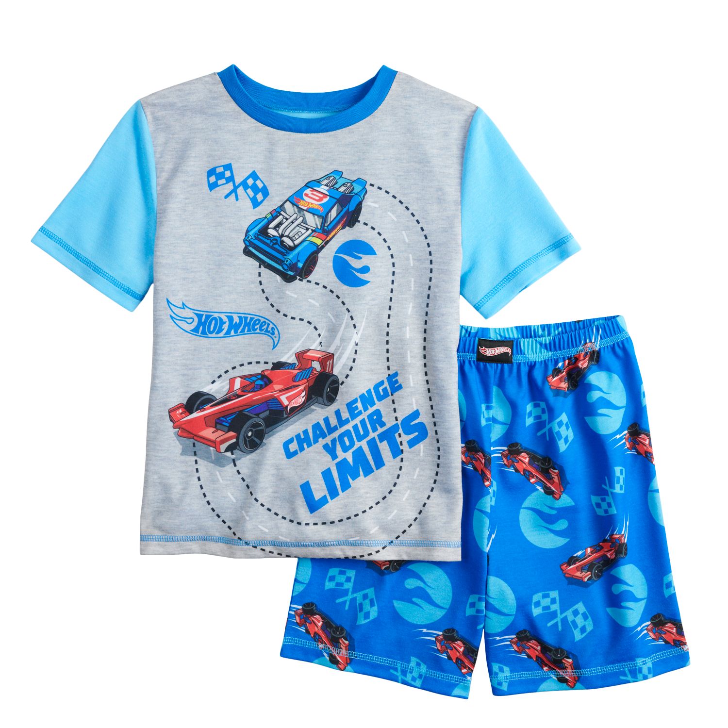 boys hot wheels pajamas