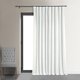 EFF Signature Velvet Double-Wide Blackout Window Curtain Panel