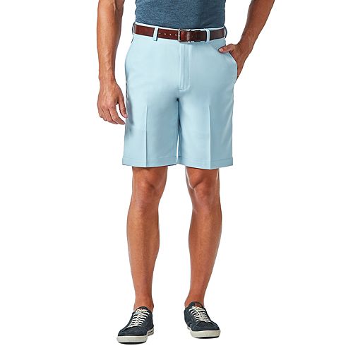 Mens Haggar Cool 18® Pro Gabardine Flat Front Shorts