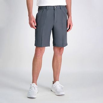 Men's Haggar® Cool 18® PRO Straight-Fit Solid Pleated Shorts