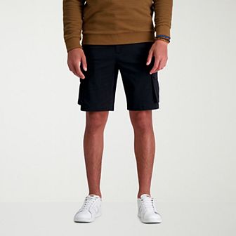 Men's Haggar® 10" Straight-Fit Stretch Cargo Flat-Front Shorts