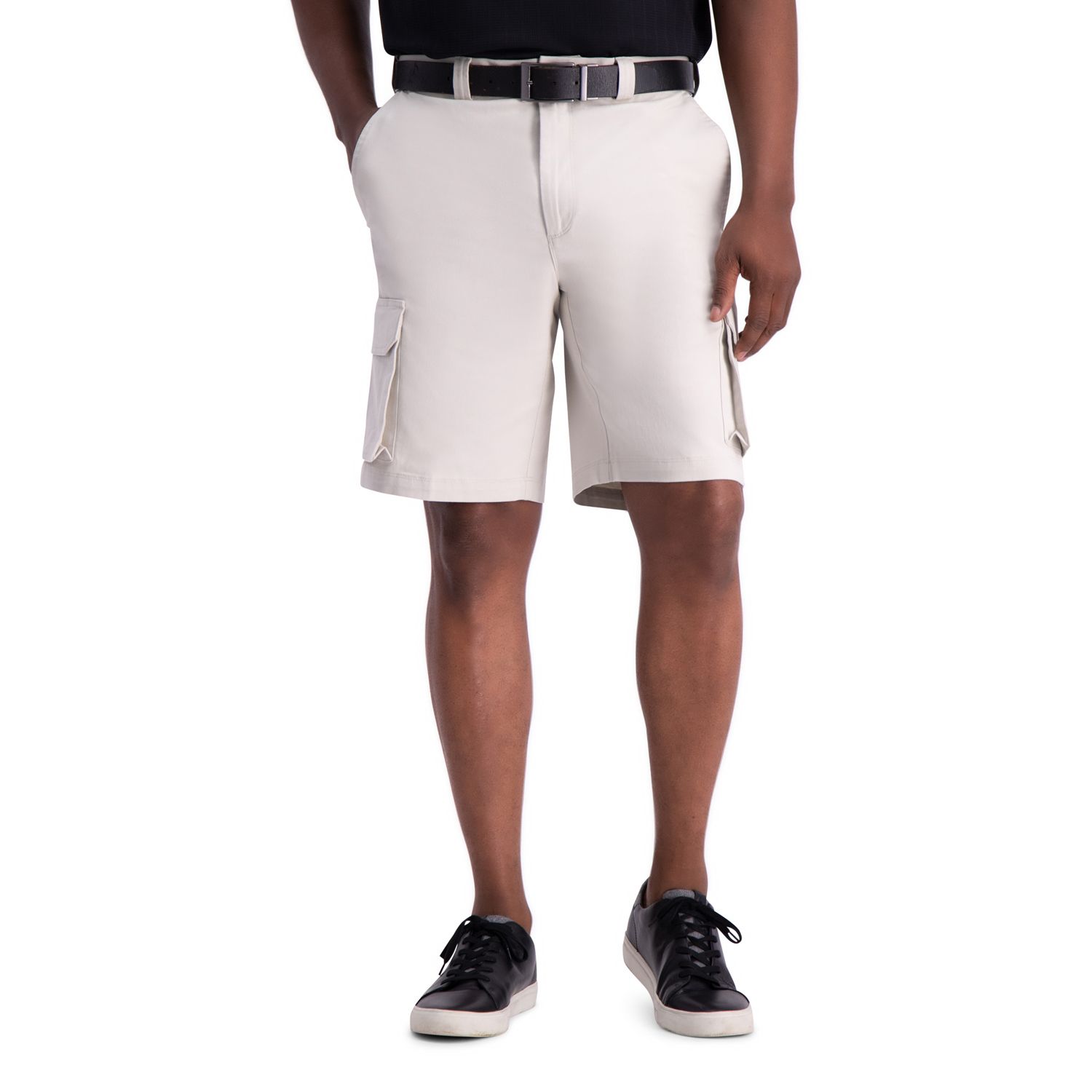 haggar cargo shorts elastic waist