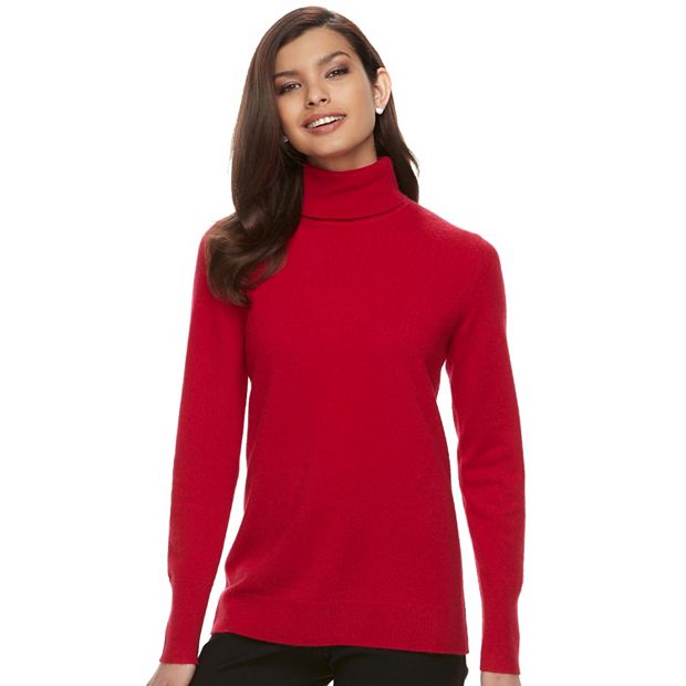 Kohls cashmere clearance sweaters for womens