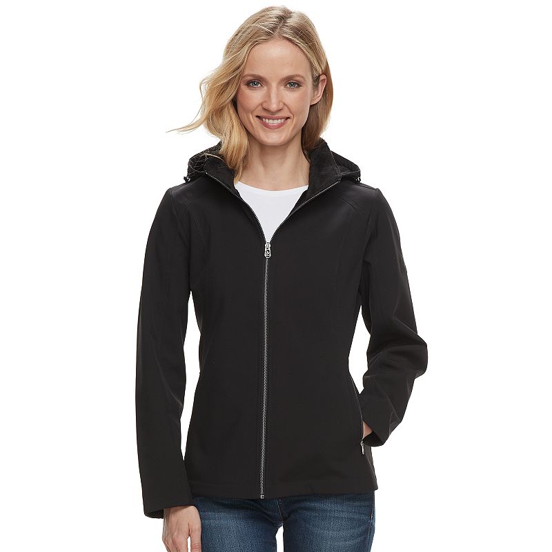 UPC 191152337493 product image for Women's ZeroXposur Tammi Hooded Soft Shell Jacket, Size: Small, Black | upcitemdb.com