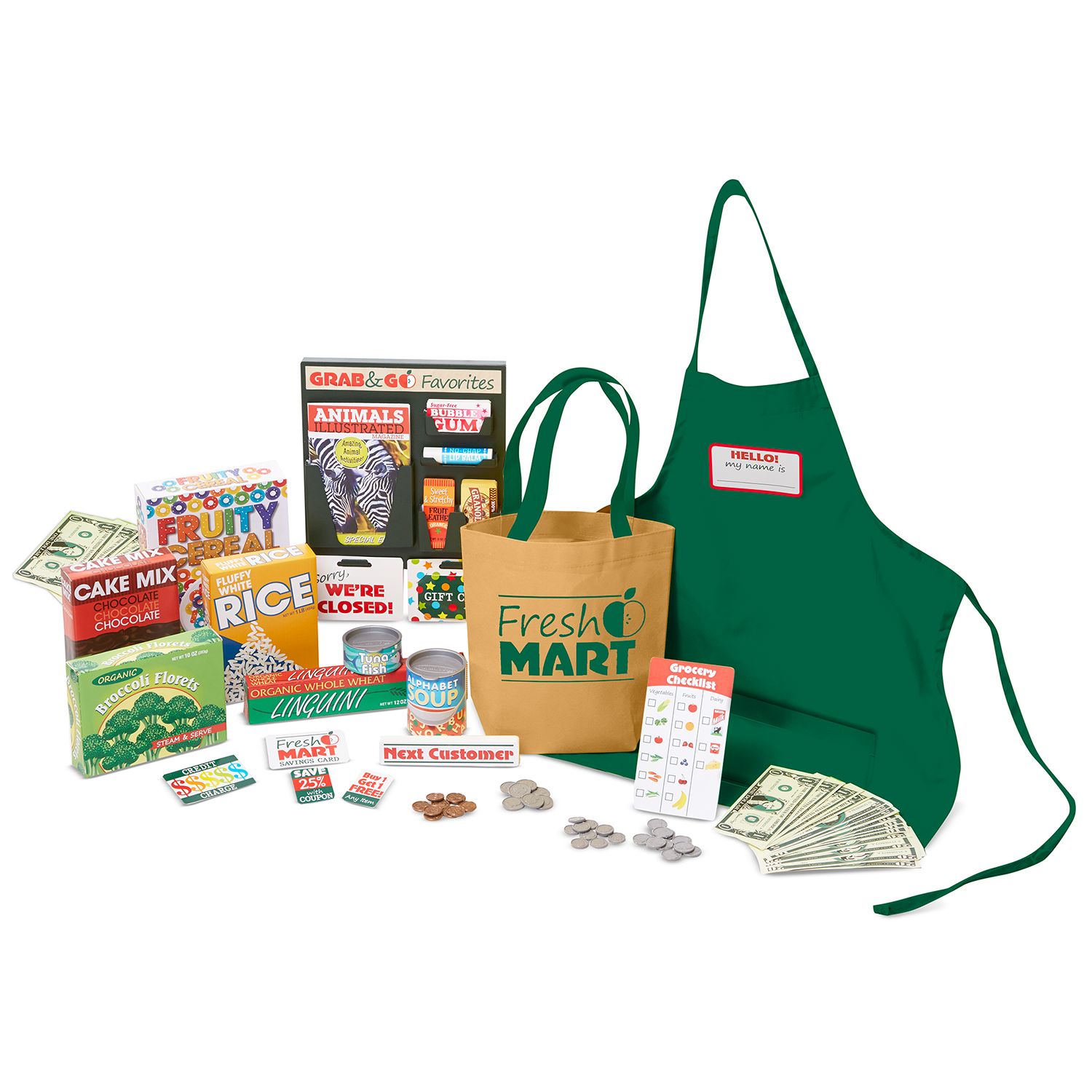 melissa and doug grocery store checkout