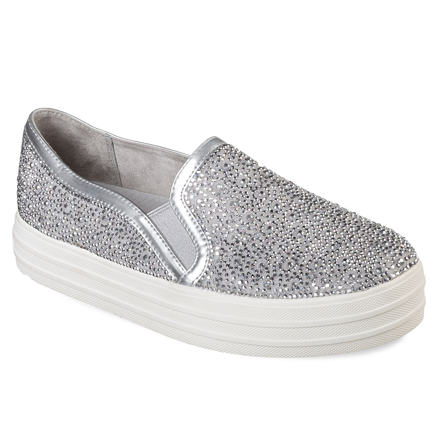 skechers street suede and sparkle