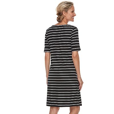 Women s Croft Barrow Print Shift Dress