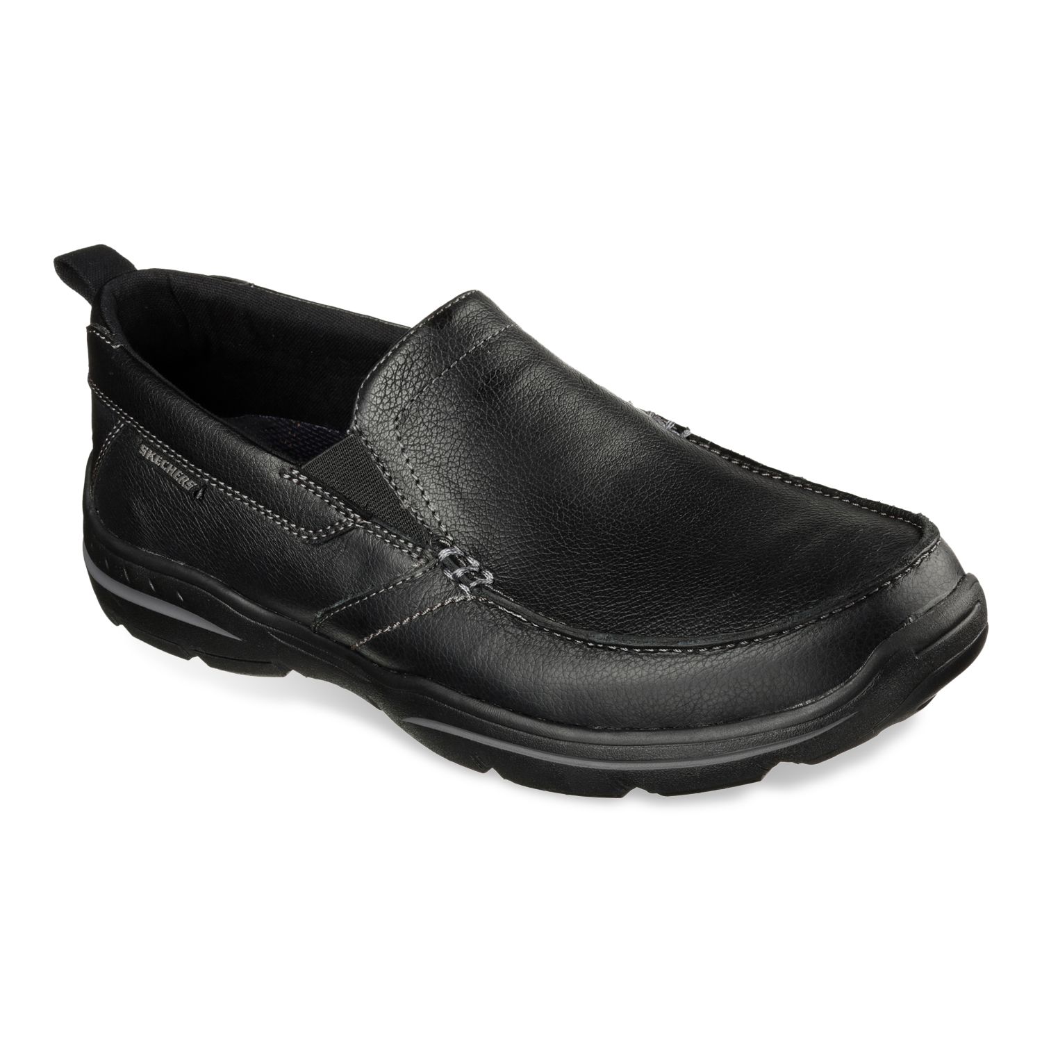 sketchers men black shoes