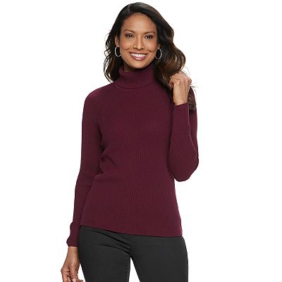 Croft and barrow turtleneck sweater best sale