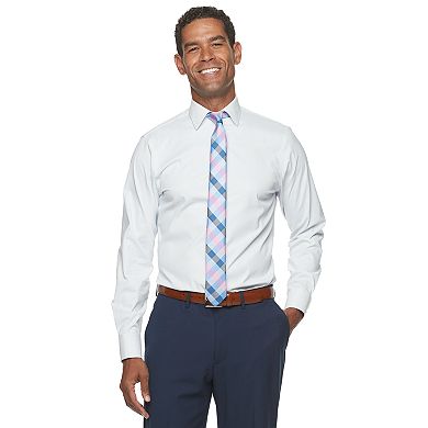 Men's J.M. Haggar® Slim-Fit Premium Performance Spread-Collar Dress Shirt