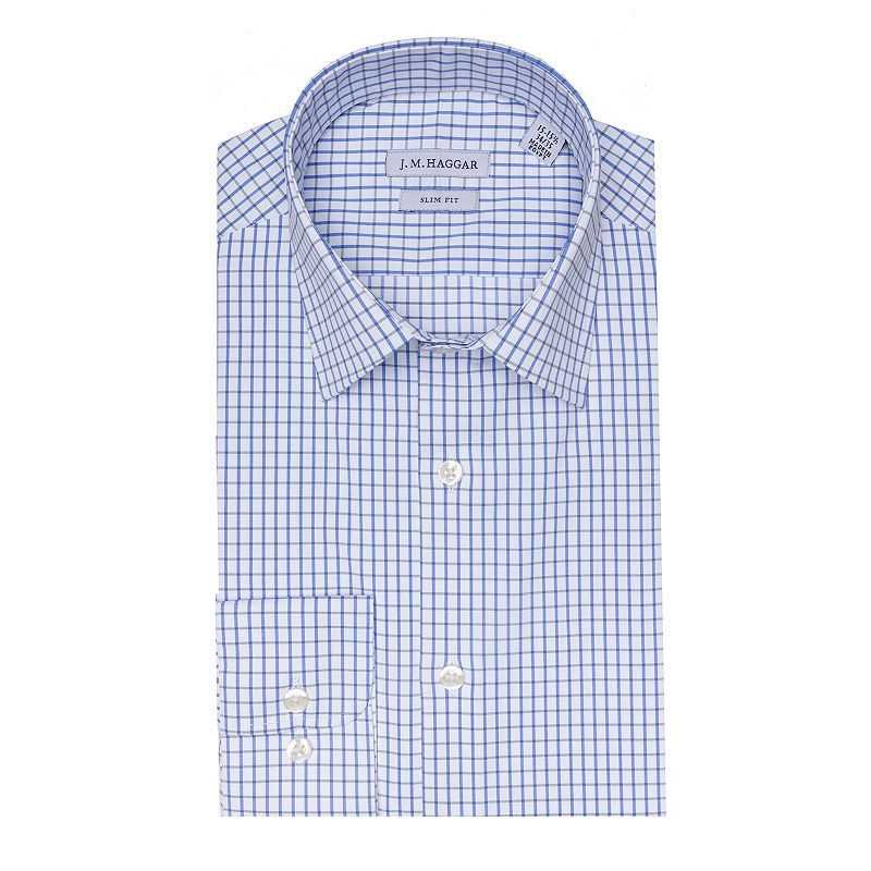 UPC 192861277001 product image for Men's J.M. Haggar Premium Performance Slim-Fit Stretch Dress Shirt, Size: 14.5-3 | upcitemdb.com