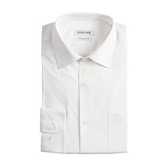 Men's Haggar Motion Ease Collar Slim-Fit Stretch Dress Shirt