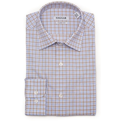 Men's Haggar Premium Comfort Classic-Fit Stretch Dress Shirt