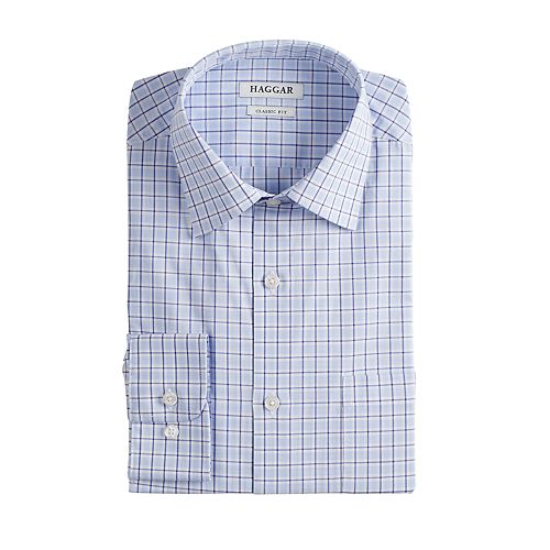 Men's Haggar Premium Comfort Classic-Fit Stretch Dress Shirt