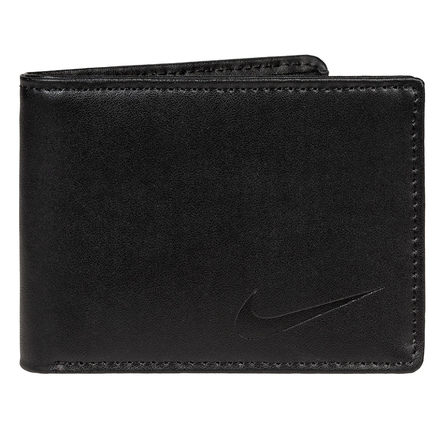 Nike RFID-Blocking Leather Bifold Wallet