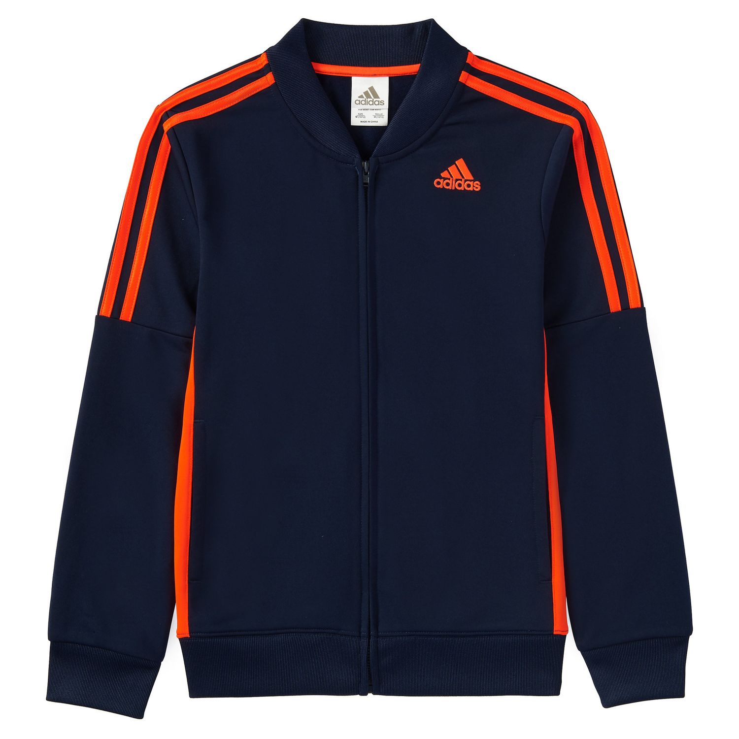 adidas navy track top