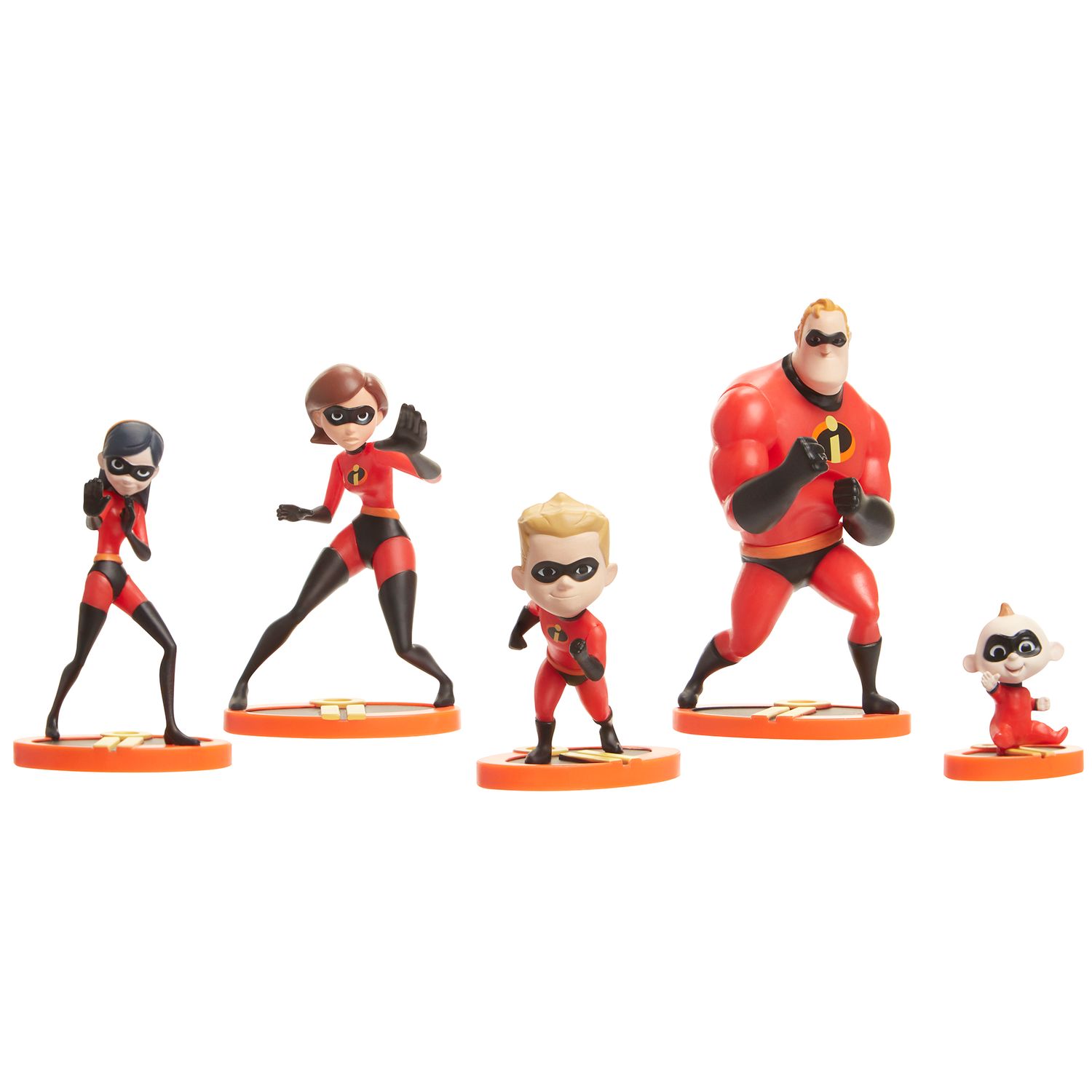 the incredibles figurine set
