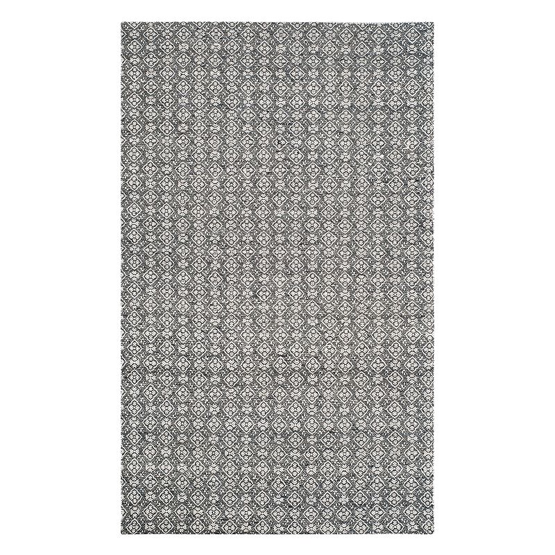 Safavieh Kilim Allison Floral Wool Rug, Grey, 8X10 Ft