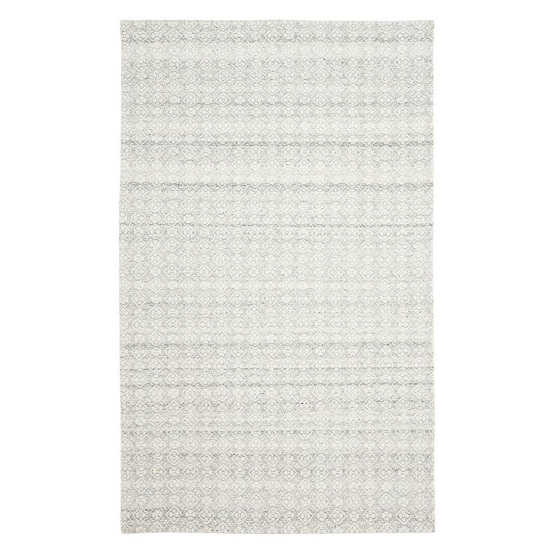 Safavieh Kilim Allison Floral Wool Rug, Silver, 8X10 Ft