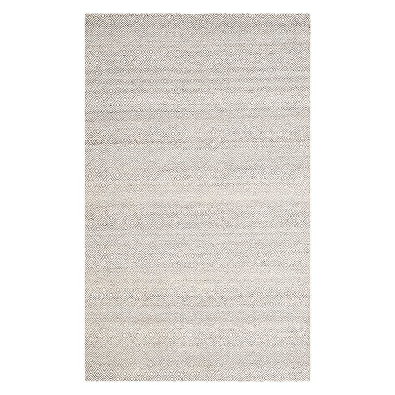 Safavieh Kilim Skylar Geometric Wool Rug, Grey, 4X6 Ft