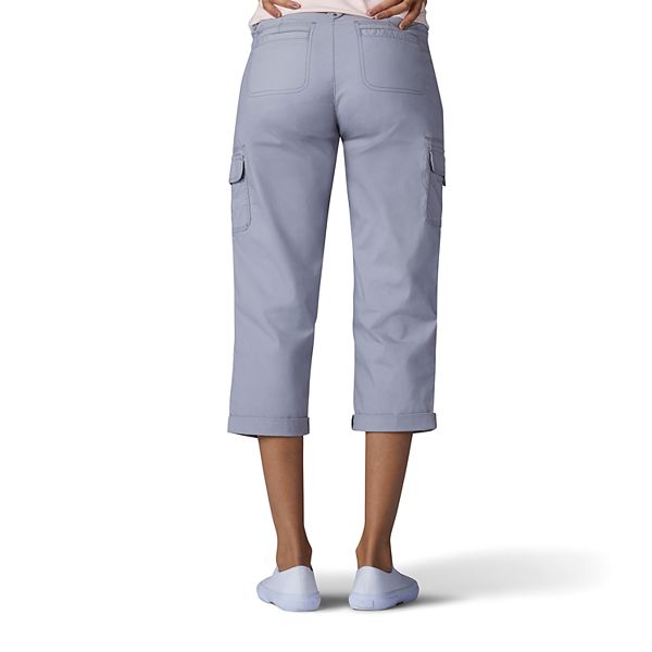 Women's Lee Nikki Cuffed Comfort Waist Poplin Capris