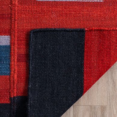 Safavieh Kilim Peyton Geometric Wool Rug