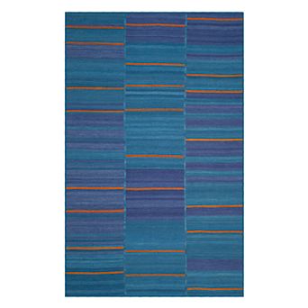 Safavieh Kilim Ruby Geometric Wool Rug