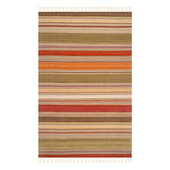 Safavieh Kilim Reese Striped Wool Blend Rug