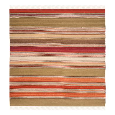 Safavieh Kilim Reese Striped Wool Blend Rug