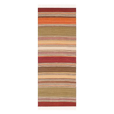 Safavieh Kilim Reese Striped Wool Blend Rug